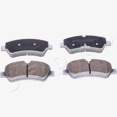 Billede af JAPKO 510307 Bremseklodser bagaksel Forberedt til slidindikator FORD: Transit Custom V362 Van, Tourneo Bus, Bus