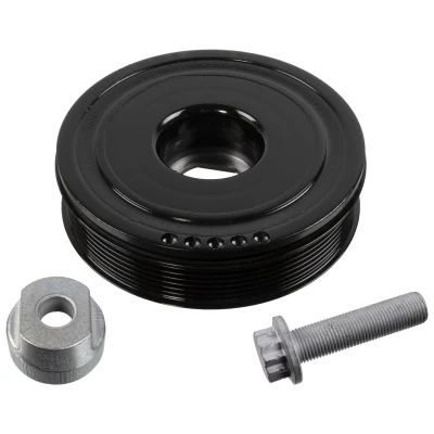 Billede af FEBI BILSTEIN 177225 Remskive Krumtapaksel 7PK 156,5 6 med skrue, rørforbinder NISSAN: Qashqai / Qashqai+2 I