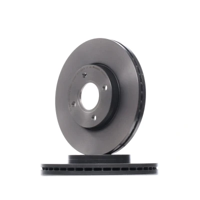 Billede af BREMBO 09.B588.21 Bremseskiver 278 25 4 indvendigt ventileret coatet højkarboniseret FORD: FIESTA 5