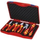 Billede af Knipex Tool Box Red Electro set 2 Værktøj