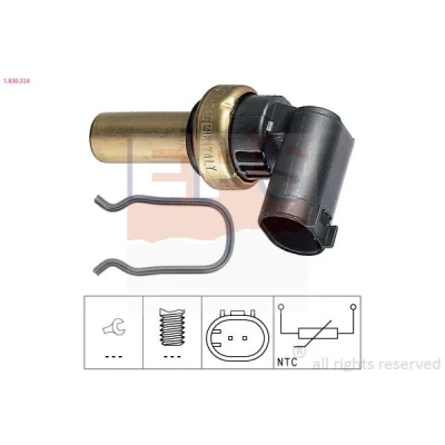 Billede af EPS 1.830.324 Kølevæsketemperatur Sensor Made in Italy OE Equivalent OPEL: Zafira B, Corsa D Hatchback, Vectra C Caravan