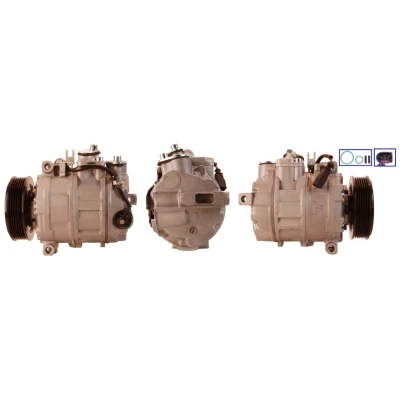 Billede af LUCAS ACP540 Kompressor PAG 46 R 134a med pakninger AUDI: A4 B7 Sedan