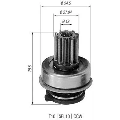 Billede af MAGNETI MARELLI 940113020199 Spidshjul, starter