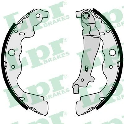 Billede af LPR 09890 Bremsebakker 228 42 RENAULT: CLIO 4, Captur, IV Grandtour, DACIA: Duster SUV, LOGAN MCV 2, SANDERO 2