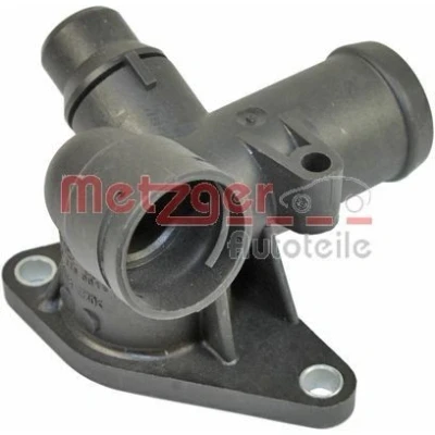 Billede af METZGER 4010033 Kølemiddelflange Cylinderhoved, gearkasse monteret med pakning uden sensor AUDI: A4 B6 Avant, B7 B6/B7 Cabriolet