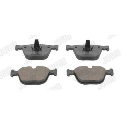 Billede af Jurid 571991JC Bremseklodser White Low Dust Keramik Forberedt til slidindikator BMW: 5 Touring, 3 Sedan, BENTLEY: Continental GT