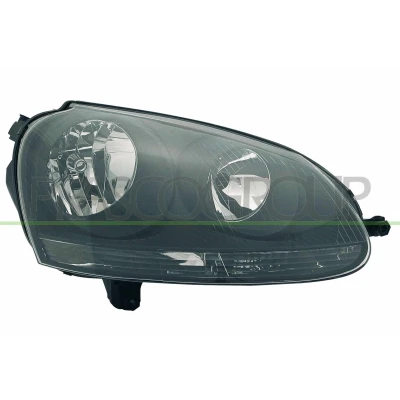 Billede af PRASCO VG0364913 Forlygter højre H7/H7 med indstillingsmotor for LWR VOLKSWAGEN: Golf 5