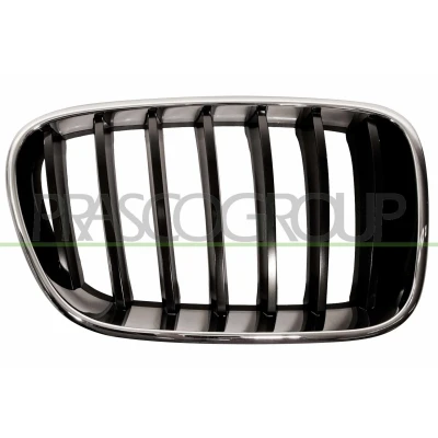 Billede af PRASCO BM8042003 Kølergitter højre chrom/sort BMW: X3