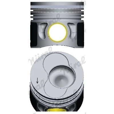Billede af NÜRAL 87 114900 45 Motor Stempel