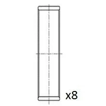 Billede af FAI AutoParts BB2043 STD Krumtapleje VOLKSWAGEN: Golf 6, 4, Touran I, SEAT: Altea XL, Leon II Hatchback, Toledo SKODA: Octavia 2 Combi