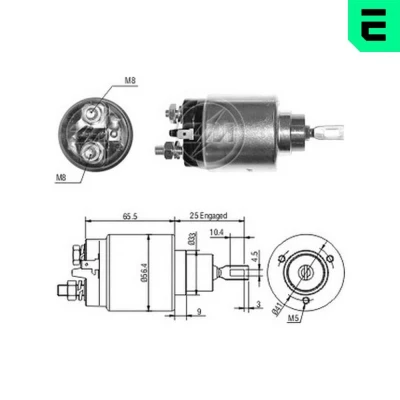 Billede af ERA ZM2777 Magnetafbryder, starter CITROËN: C3 I Hatchback, Berlingo / First