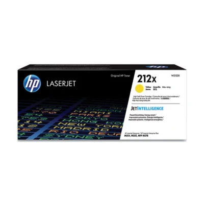 Billede af HP 212X gul toner 10.000 sider original W2122X