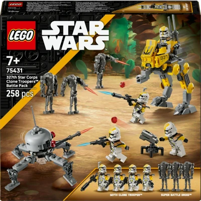 Billede af Battle Pack med klonsoldater fra 327. stjernekorps