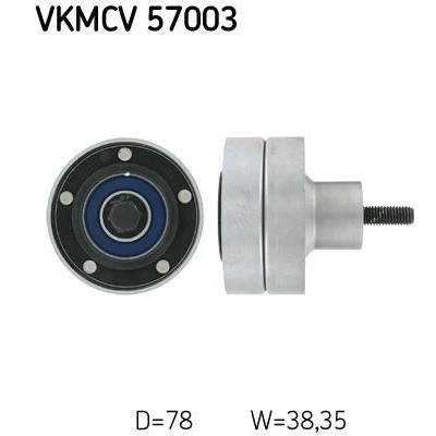 Billede af SKF VKMCV 57003 Remstrammerhjul