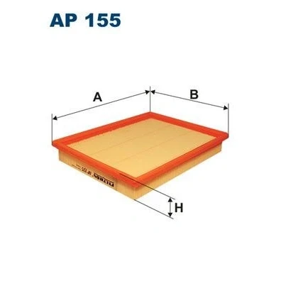 Billede af FILTRON AP 155 Luftfilter 37 193 246 Filterindsats