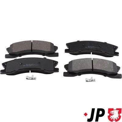 Billede af JP GROUP 5563600110 Bremseklodser foraksel med akustisk advarsel for slid JEEP: GRAND CHEROKEE 2