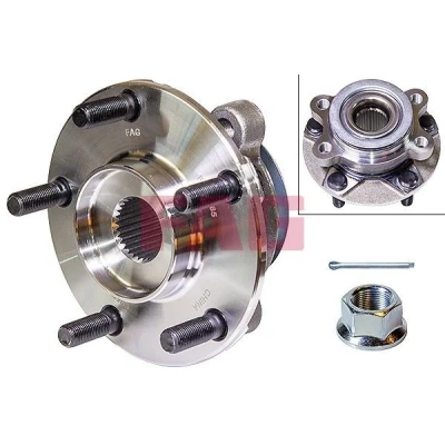 Billede af FAG 713 6332 10 Hjullejesæt 136, 80mm