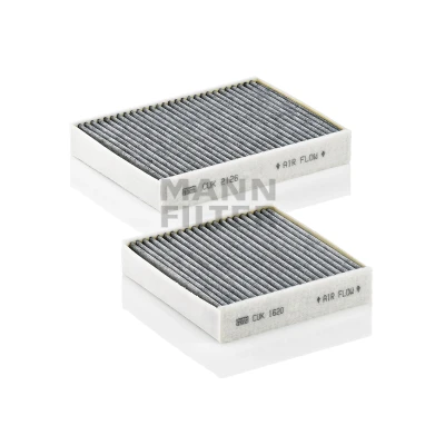Billede af MANN FILTER CUK 21 000 2 Kabinefilter Aktivkulfilter 159, 159 205 32 PEUGEOT: 207 SW, 208 I Hatchback, 2008 Stationcar, CITROËN: C3 II, III