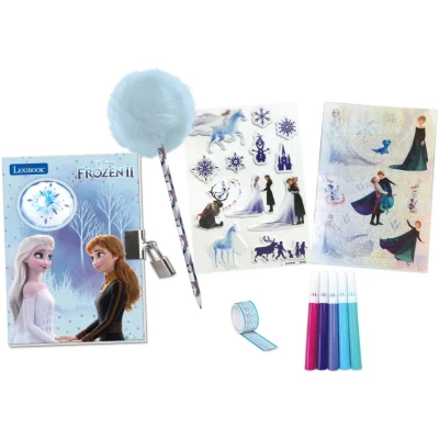 Billede af Disney Frozen Dagbog, Blå