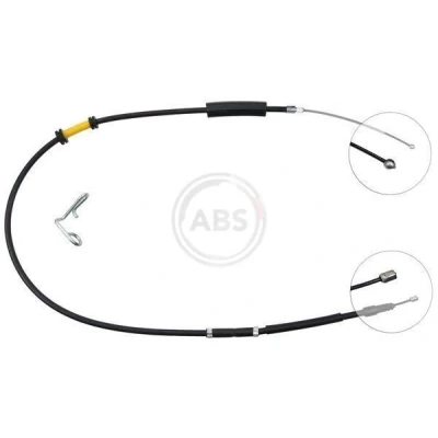 Billede af A.B.S. K17138 Håndbremsekabel 1573 Skivebremse til venstre /højrestyring LAND ROVER: Freelander 2 SUV