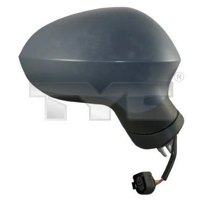 Billede af Sidespejl Tyc 331 0072 venstre grundet / primet til elektr. spejlindstilling, konveks, opvarmelig SEAT: Leon II Hatchback