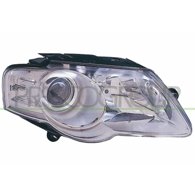 Billede af PRASCO VG0544903 Forlygter højre H7/H7 med indstillingsmotor for LWR VOLKSWAGEN: Passat B6 Variant, Sedan