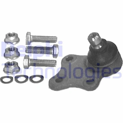 Billede af DELPHI TC420 Bærekugle foraksel 103 65 80 CITROËN: Berlingo / First I, I Van, Xsara Stationcar
