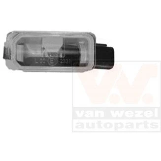 Billede af VAN WEZEL 1881920 Nummerpladelys bag uden lampeholder FORD: MONDEO 4 Turnier