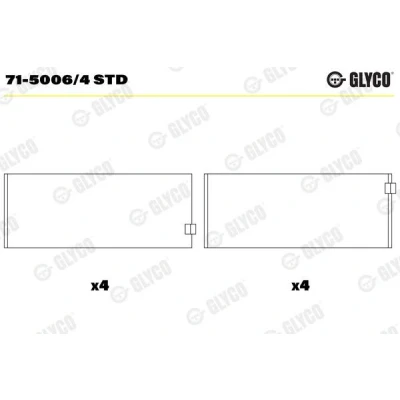 Billede af GLYCO 71 5006/4 STD Krumtapleje