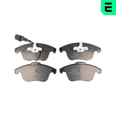 Billede af OPTIMAL BP 12440 Bremseklodser foraksel Inkl. slidadvarselskontakt VOLKSWAGEN: Sharan II, Tiguan I, AUDI: Q3, SEAT: Alhambra II