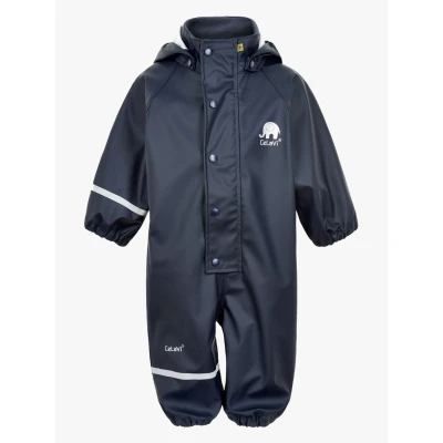 Billede af Celavi Rainwear SUIT Solid Unisex Regndragt Dark navy til børn, Størrelse: 92,