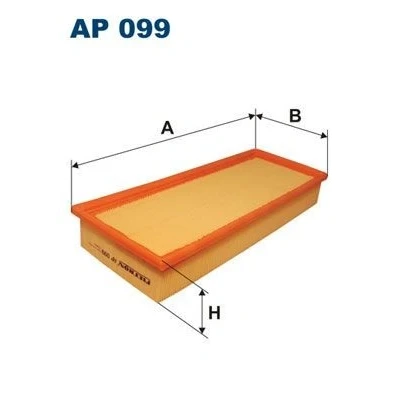Billede af FILTRON AP 099 Luftfilter 57 150 368 Filterindsats FORD: MONDEO 1, 2