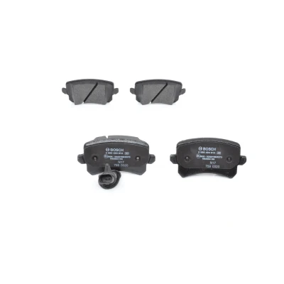 Billede af BOSCH 0 986 494 814 Bremseklodser Low Metallic med indbygget slidsensor anti knirke plade AUDI: Q3