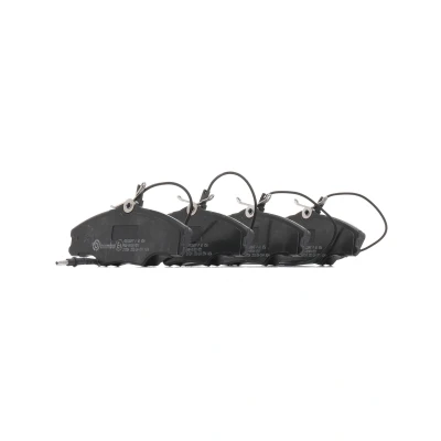 Billede af BREMBO P 61 056 Bremseklodser Inkl. slidadvarselskontakt med bremsecaliperskruer tilbehør PEUGEOT: 406 Sedan, Stationcar