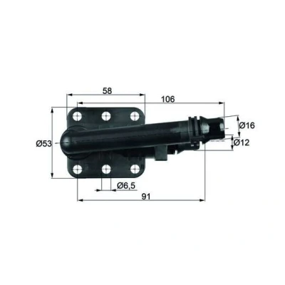 Billede af MAHLE ORIGINAL TO 5 82 Termostat, oliekøling