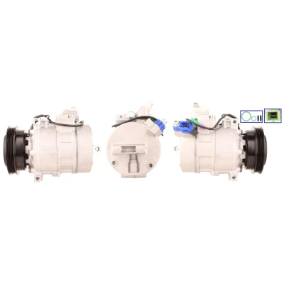 Billede af LUCAS ACP106 Kompressor PAG 46 R 134a med pakninger AUDI: A4 B5 Sedan, VOLKSWAGEN: Passat Variant