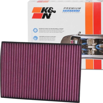 Billede af K&amp;N Filters DVF5043 Kabinefilter Aktivkulfilter 309 30 kvadratisk AUDI: A4 B9 Avant, Sedan, Q5