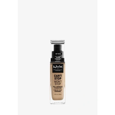 Billede af NYX Professional Makeup Can&#039;t Stop Won&#039;t Full Coverage Foundation Soft Beige 30 ml