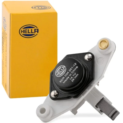 Billede af HELLA 5DR 004 241 121 Generatorregulator 12 VOLKSWAGEN: GOLF 2, TRANSPORTER 4 Bus, LT 28 35 I Van, BMW: 3 Touring, 5 Sedan, FIAT: X 1/9