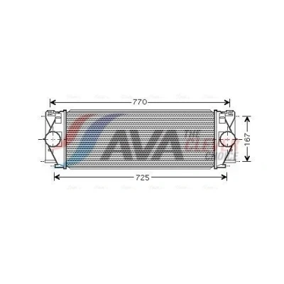 Billede af PRASCO MS4396 Intercooler