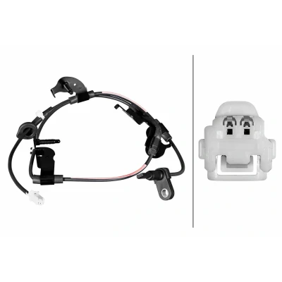 Billede af HELLA 6PU 358 217 531 ABS Sensor med klemme Hall princip 2 966