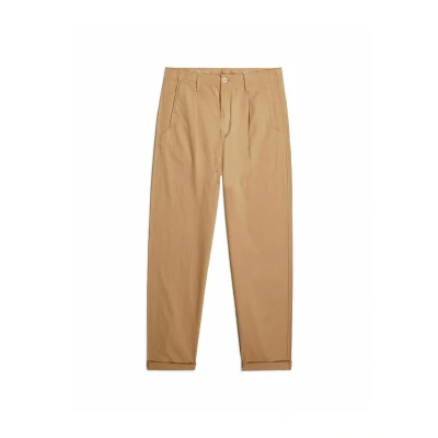 Billede af G STAR Pleated Relaxed Bukser, Herre, Størrelse: 31x32, Lion gd