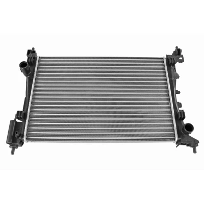 Billede af VEMO V40 60 2112 Radiator til køretøjer med/uden klimaanlæg 540 378 23 Original Quality Mekanisk fuget køleripper OPEL: Zafira B, Astra H TwinTop