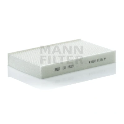 Billede af MANN FILTER CU 1629 Kabinefilter Partikelfilter 238 153 32 NISSAN: Juke, Pulsar Hatchback, RENAULT: Fluence