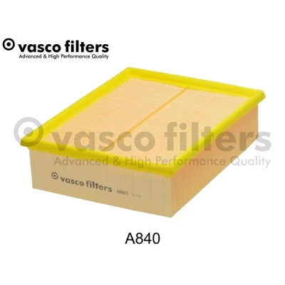 Billede af DAVID VASCO A840 Luftfilter 69 213 255 rektangulær Filterindsats AUDI: A4 B5 Avant, Sedan, A6 C5 VOLKSWAGEN: Passat GP Variant