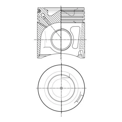 Billede af Stempel MAHLE ORIGINAL 007 PI 00150 000