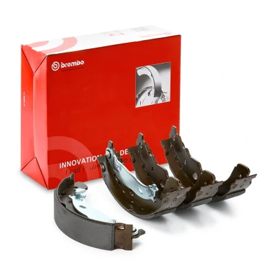 Billede af BREMBO S 61 528 Bremsebakker 229 42 med håndbremsegreb PEUGEOT: 207 Hatchback, 208 I CITROËN: C3 II, DS3 III