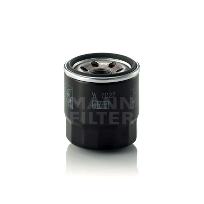Billede af MANN filter W 7023 Oliefilter M 20 X 1.5 med en returløbs stop ventil Påskruet KIA: Picanto II, I, Rio 4, HYUNDAI: i20 II Hatchback