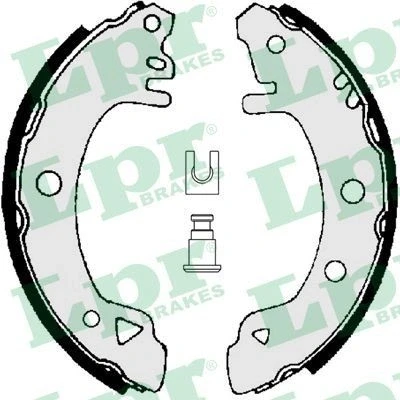Billede af LPR 01380 Bremsebakker 203,2 39 FORD: Sierra Mk1 Hatchback, Mk2 Sedan