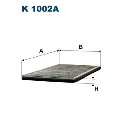 Billede af Filter, indvendig luft FILTRON K 1002A